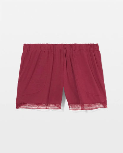 GARNET Geo Lace Pajama Short