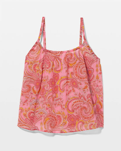 SHOW OFF PAISLEY P GUAVA Cotton Voile Pajama Cami