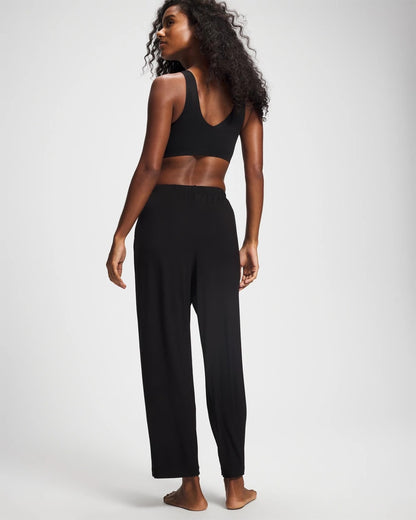 BLACK Ankle Pajama Pant