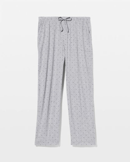 PEACEFUL DOT HEATHER Ankle Pajama Pant