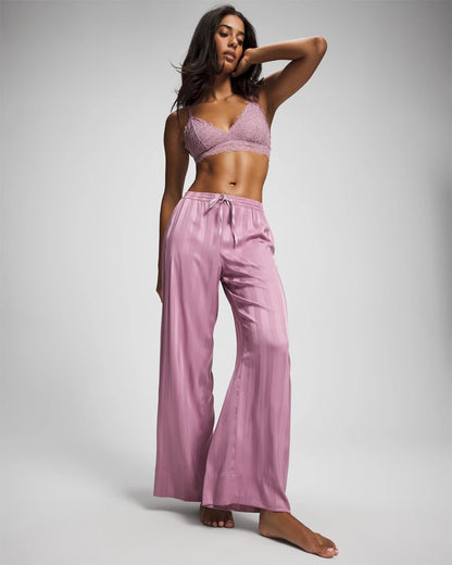 LILAC WINE Shadow Stripe Pajama Pant