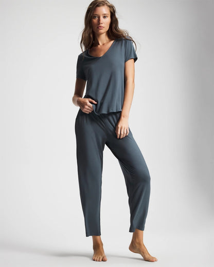 PETROL Short Sleeve Pajama Tee