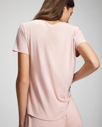 VINTAGE PINK Short Sleeve Pajama Tee