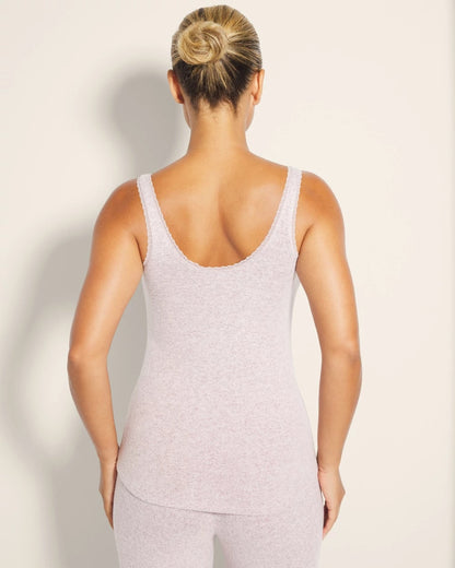 PORCELAIN/ELDERBERRY CD Cozyluxe Pajama Tank