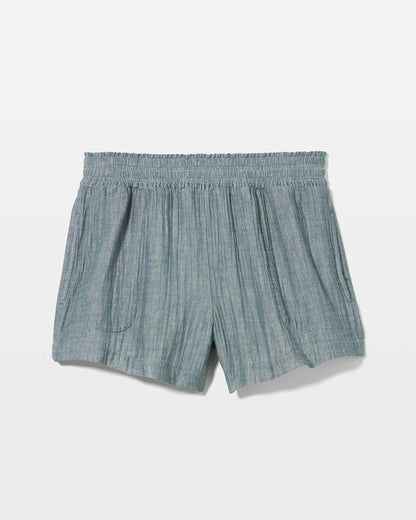 DARK SEA CROSSDYE Cotton Gauze Pajama Shorts