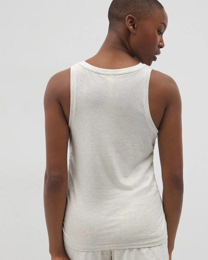 HEATHER CRYSTAL Ruched Pajama Tank
