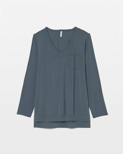PETROL Long Sleeve Pajama Tee