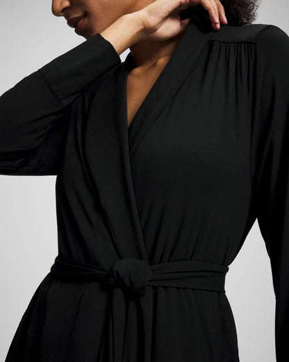 BLACK Short Robe