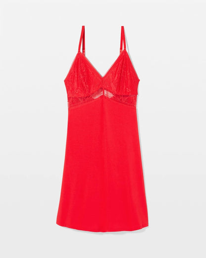 DARE ME RED Soft Support Lace Chemise