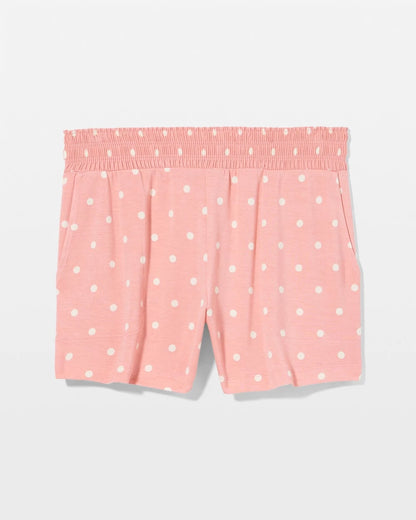 DREAMY DOT MID BLUSH PINK Pajama Shorts