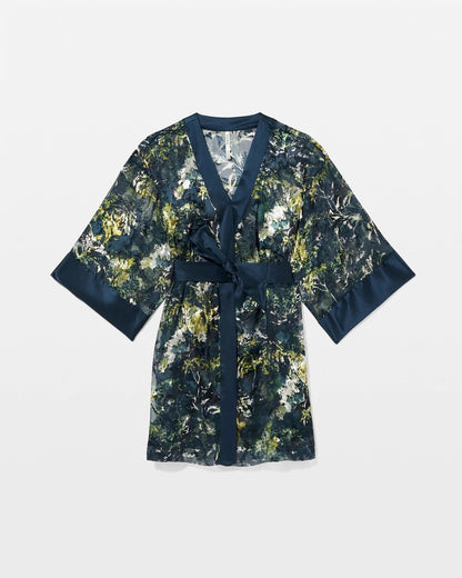 FERN FANTASY DARK HARBOUR Soma’s Sexiest Silk Burnout Robe