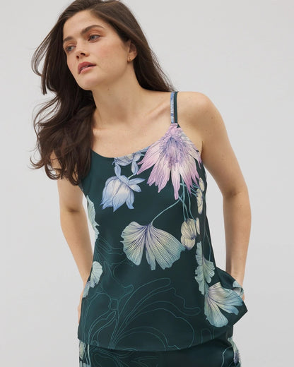 HAVEN BOTANICAL P DRK SEA Double Strap Pajama Cami