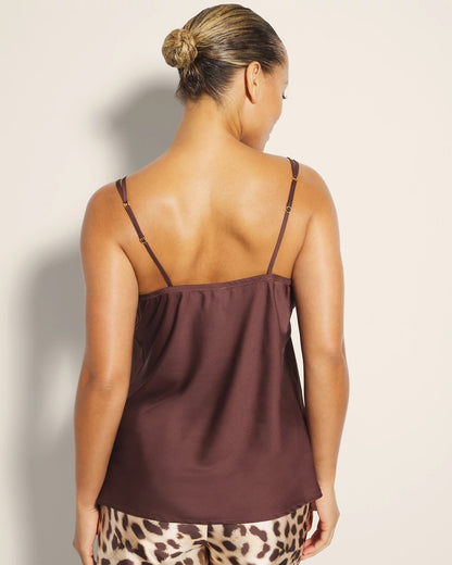 MOCHA Double Strap Pajama Cami