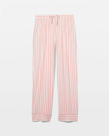 SUNNY STRIPES CHAMPAGNE Printed Pajama Pants