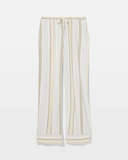 SUMMIT STRIPE CHAMPAGNE Printed Pajama Pants