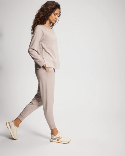 HEATHER MINK Essential Terry Jogger