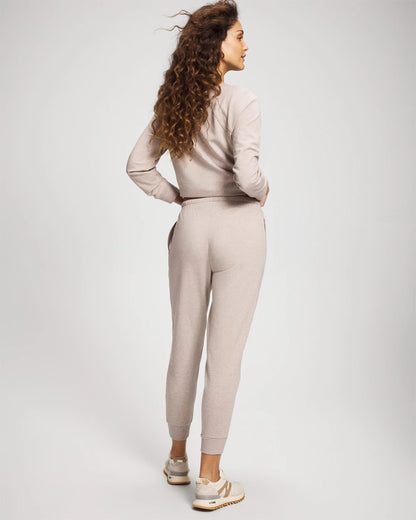 HEATHER MINK Essential Terry Jogger