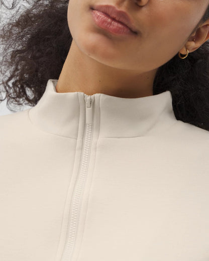 PARCHMENT Quarter Zip Top