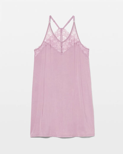 LILAC WINE Lace Chemise