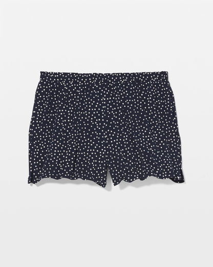 DOT OBSESSED NAVY Pajama Shorts