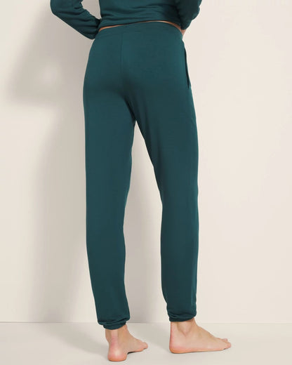 DEEP TEAL Banded Ankle Pajama Pant