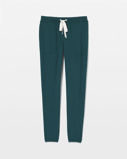DEEP TEAL Banded Ankle Pajama Pant