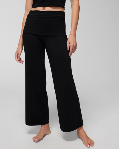 BLACK 24/7 Fold-Over High-Waisted Bottoms