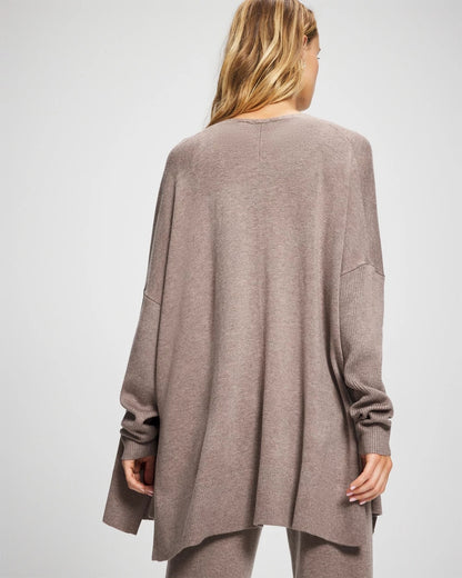 HEATHER FAWN Premier Knit Sweater Wrap