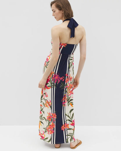 LE TIGRE FLORA BDR PARCH Retreat Maxi Bra Dress