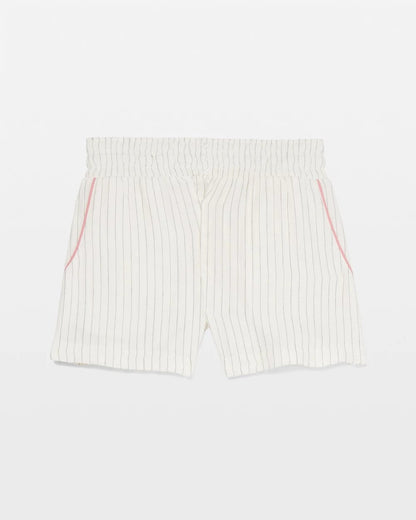 DBL CLOTH BW STRIPE Pajama Shorts