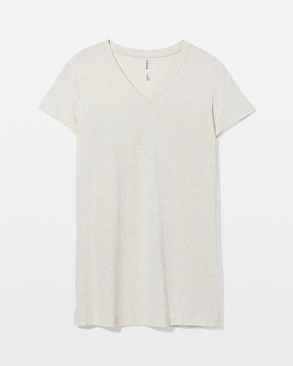 HEATHER CRYSTAL Short-Sleeve Sleepshirt