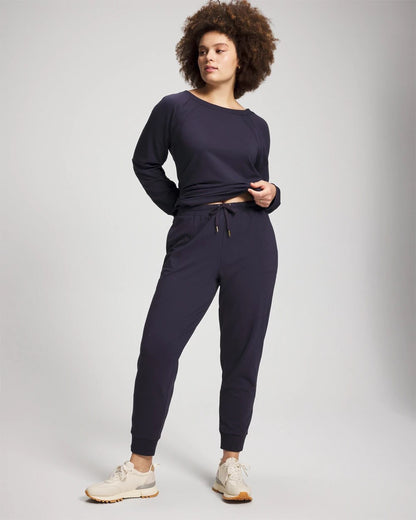 DEEP INDIGO Essential Terry Jogger