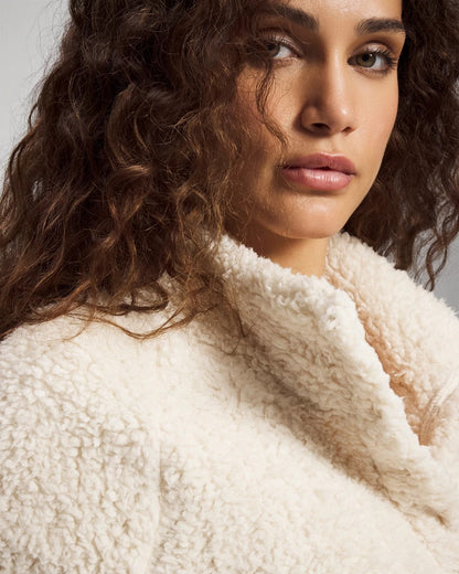 PARCHMENT Sherpa Pullover