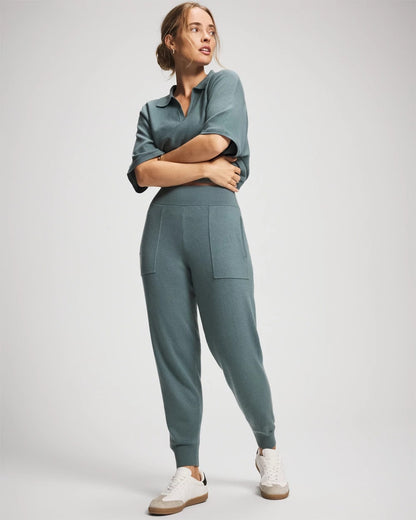 BLUE INSTINCT Premier Knit Sweater Jogger