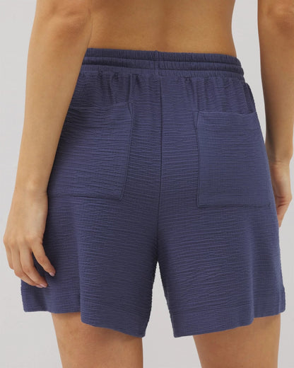 LUNAR TIDE Crinkle Knit 5 Inch Short