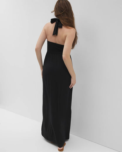 BLACK Retreat Maxi Bra Dress