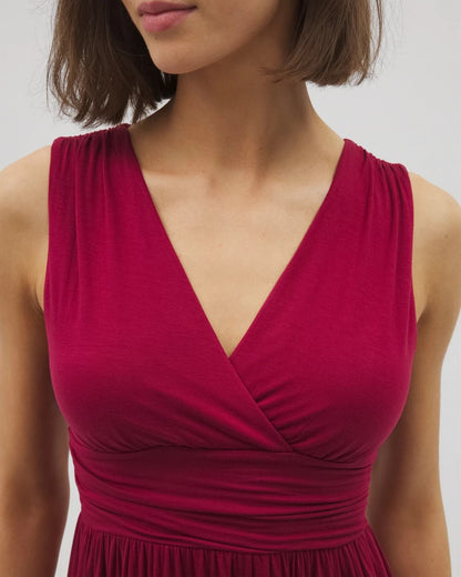 RED BEAUTY Goddess Midi Bra Dress