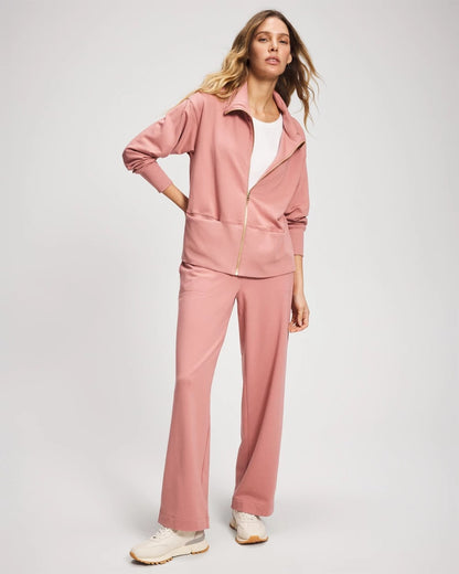 CINDER ROSE Essential Terry Jacket