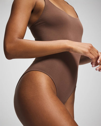 CINNAMON LATTE Light Seamless Bodysuit