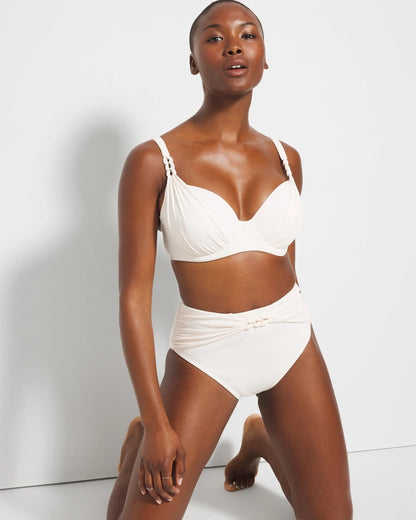 COCONUT WATER Ring Master High-Waist Swim Bottom
