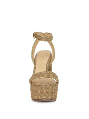 Axtyn Platform in Natural Raffia - Jessica Simpson Onsale