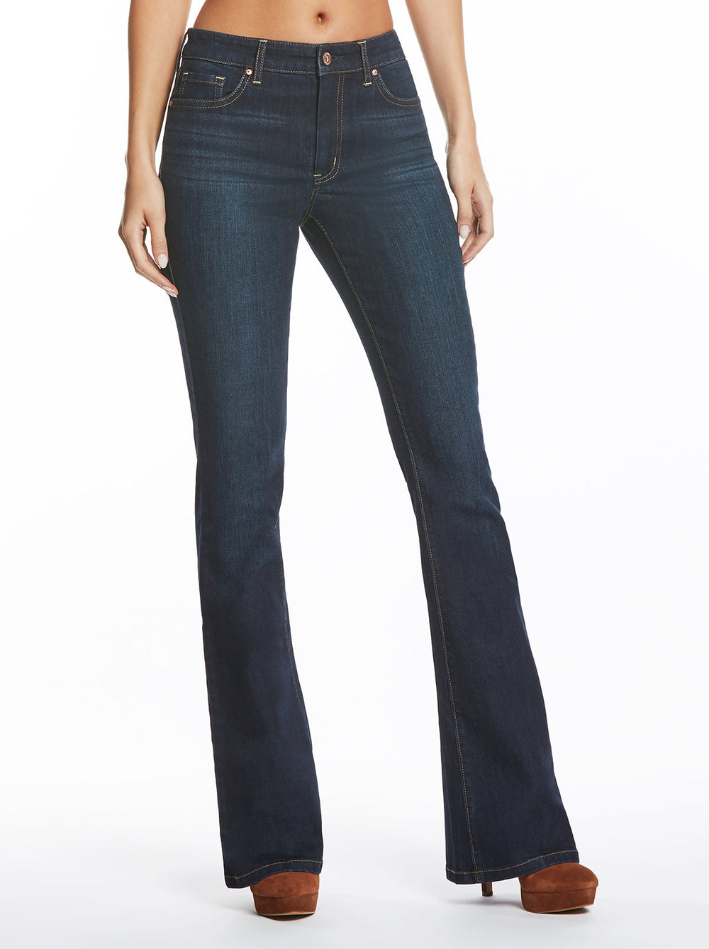 Adored High Rise Flare in Flawless - Jessica Simpson Sale