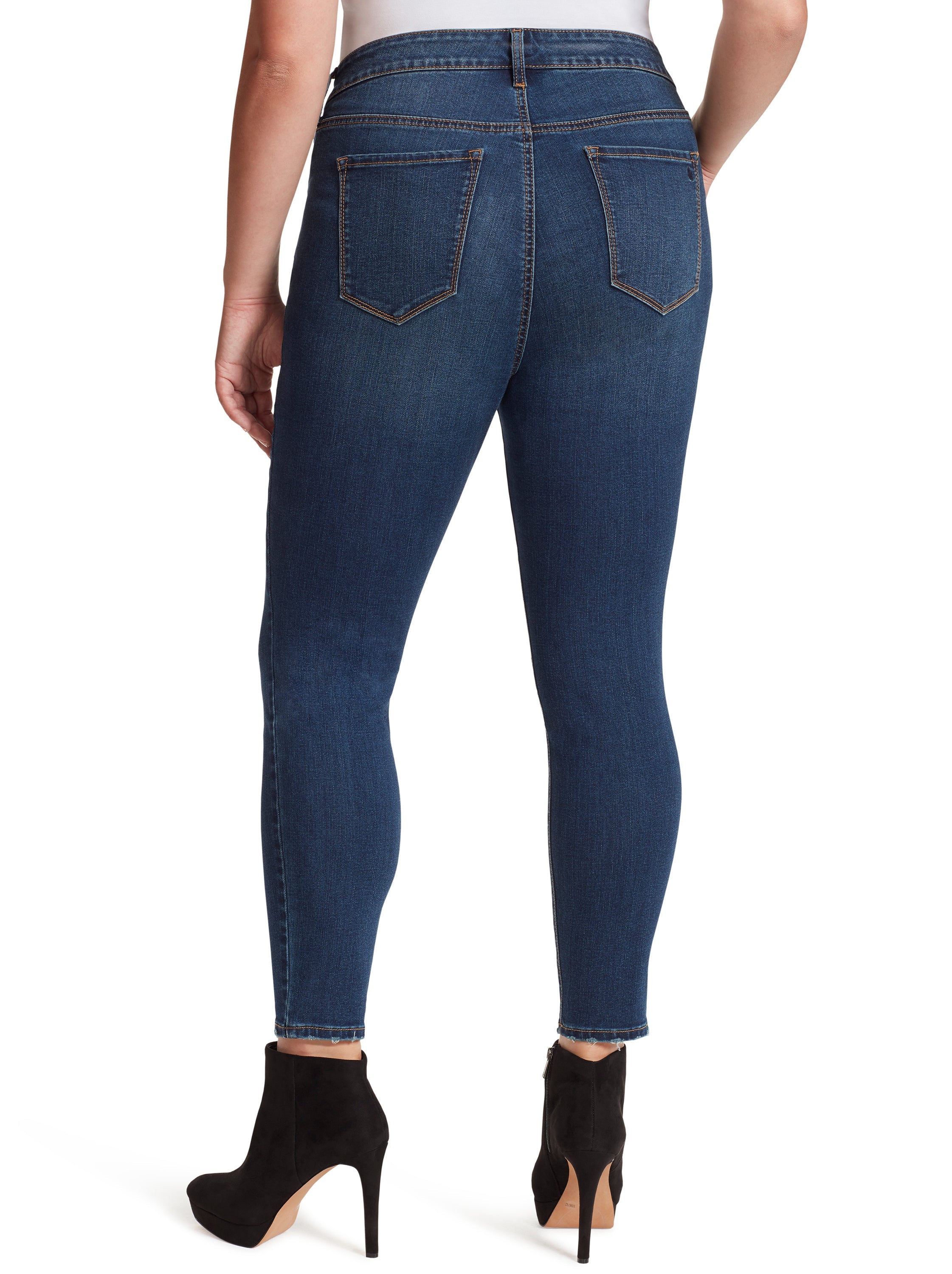 Adored High Rise Ankle Skinny Jeans in Mia - Jessica Simpson