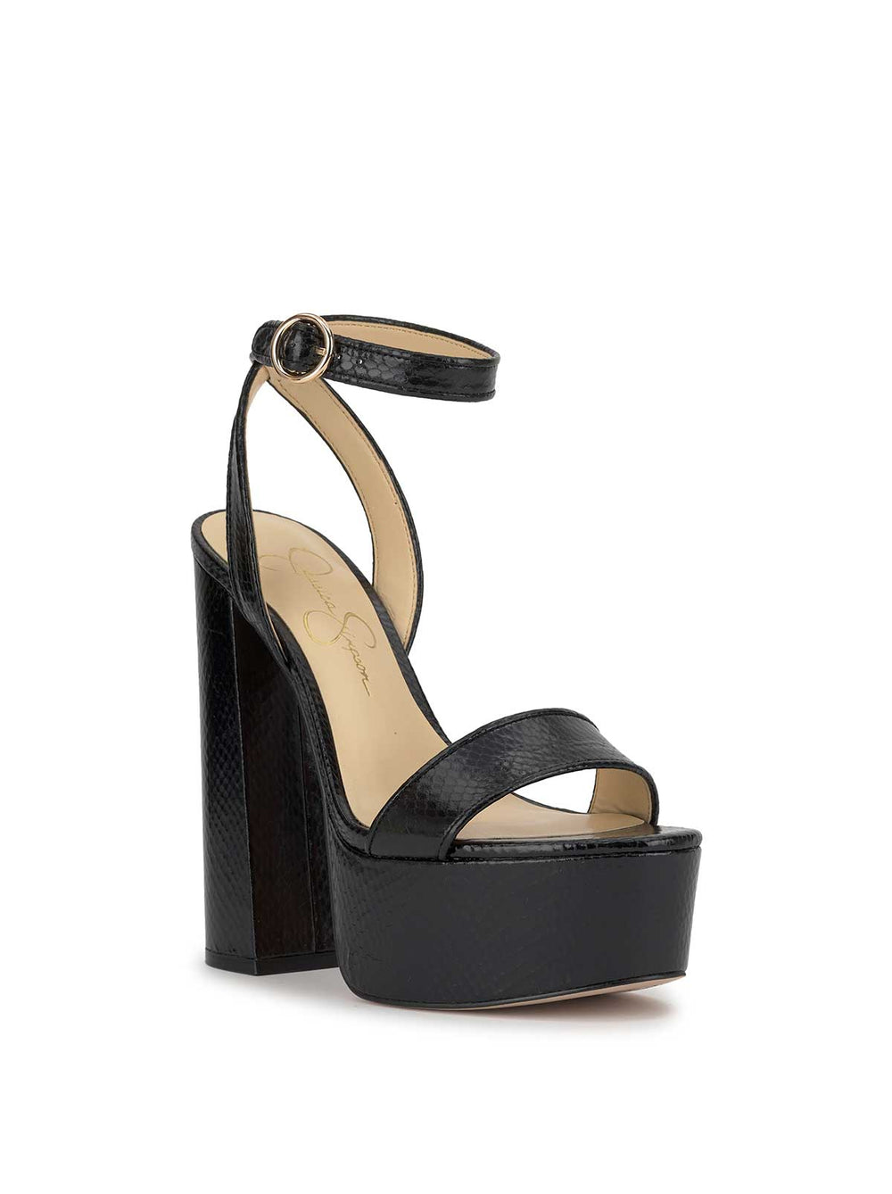Axtyn Platform in Black - Jessica Simpson Outlet