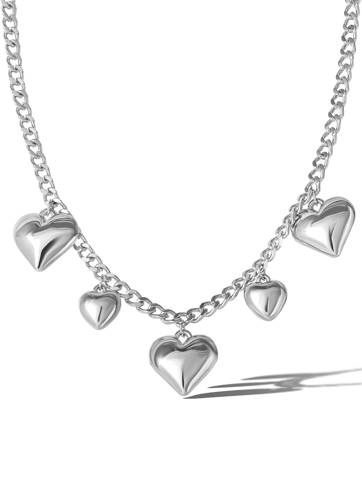 5 Heart Necklace - Jessica Simpson Sale